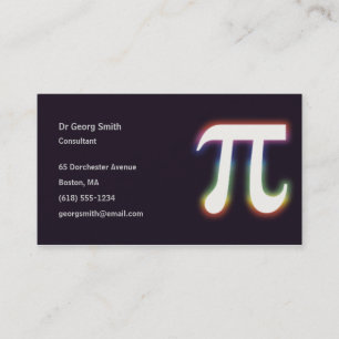 Pi - Scientist Business Card