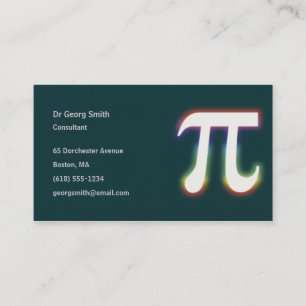 Pi - Scientist Business Card