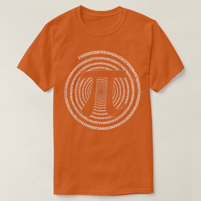 Pi Shirt 3,14 Pi Number Symbol Math Science Pi Day (Design Front)