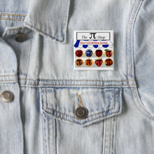Pi Shop 15 Cm Square Badge
