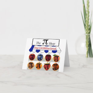 Pi Shop Thank You Card