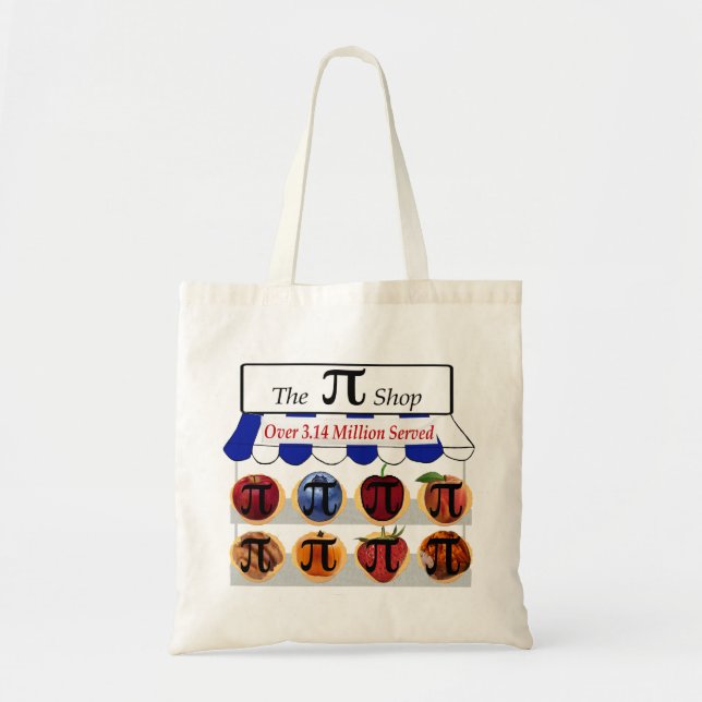 Pi Shop Tote Bag (Front)