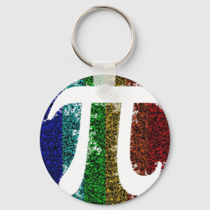 Pi Sign Electric Key Ring