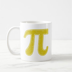 Pi symbol coffee mug
