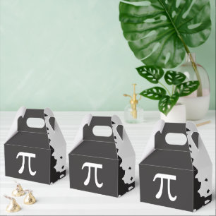 Pi Symbol Math Themed Abstract Favour Box