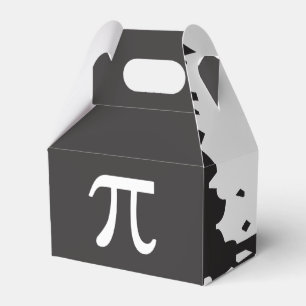 Pi Symbol Math Themed Abstract Favour Box