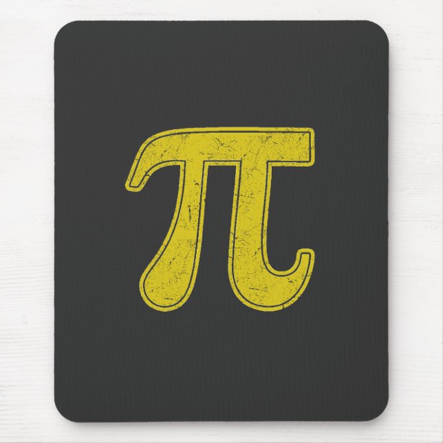 Pi symbol mouse mat (Front)