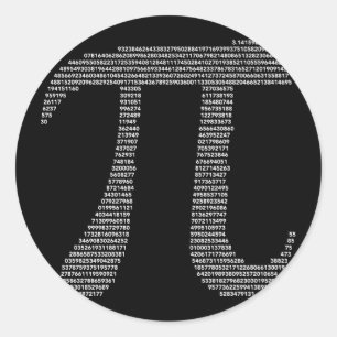 Pi Symbol Sticker
