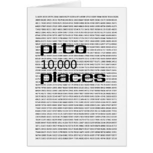 Pi to 10000 places