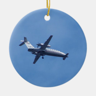 Piaggio P180 Aircraft Ceramic Tree Decoration