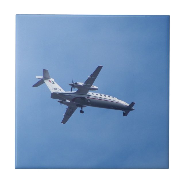 Piaggio P180 Aircraft Tile (Front)