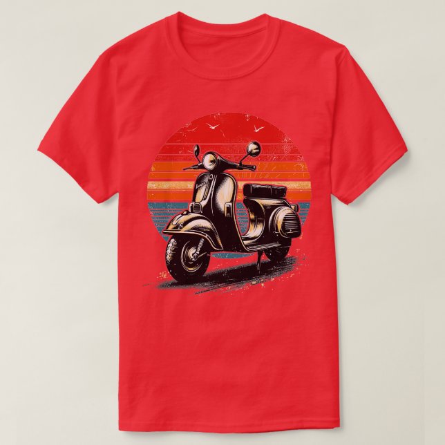 Piaggio Vespa 7 T-Shirt (Design Front)