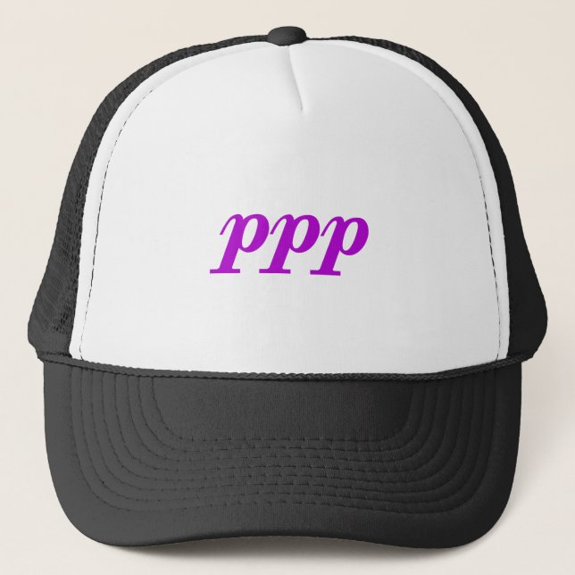 Pianissimo Possibile Trucker Hat (Front)