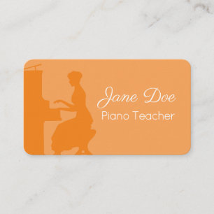Pianist Business Card