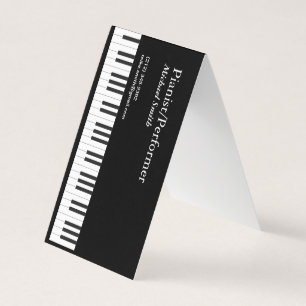 Pianist Business Card
