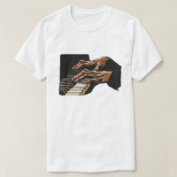Pianist Hands Playing Piano –