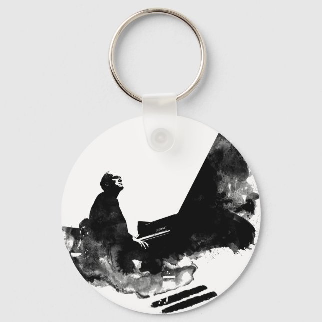 pianist key ring (Front)