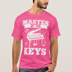 Pianist Master Of The Keys Orchestra Musician T-Shirt