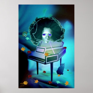 Pianist Meringue Poster