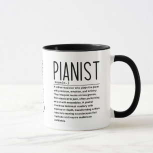 Pianist  mug