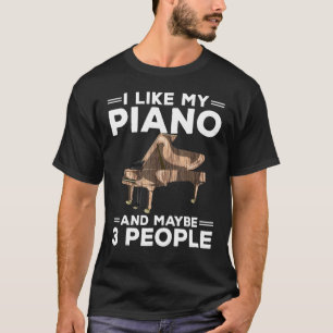 Pianist Musician Classical Music Piano Player  Pia T-Shirt