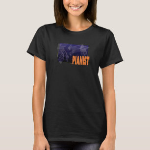 Pianist Piano Musical 88 Keys Men Women Boys Girls T-Shirt