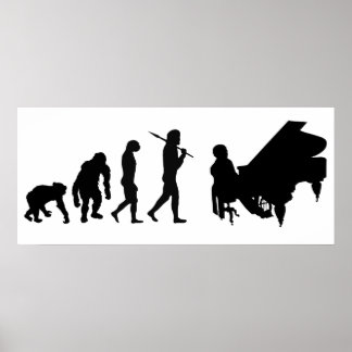Pianist Piano Orchestra Composer Mozart gear Poster
