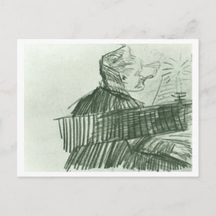 Pianist, Vincent van Gogh Fine Art Postcard