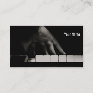Pianist's Hand Business Card