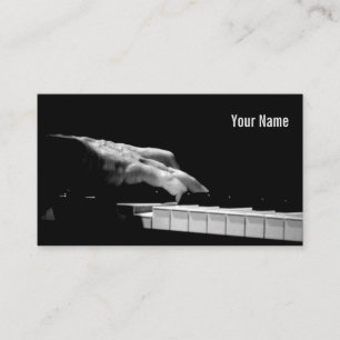 Pianist's Hand Business Card