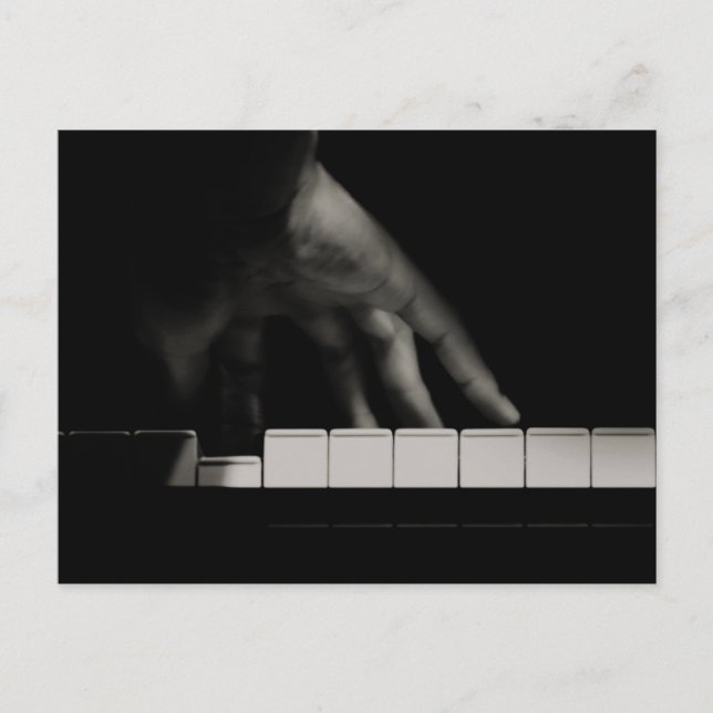 Pianist's Hand Postcard (Front)