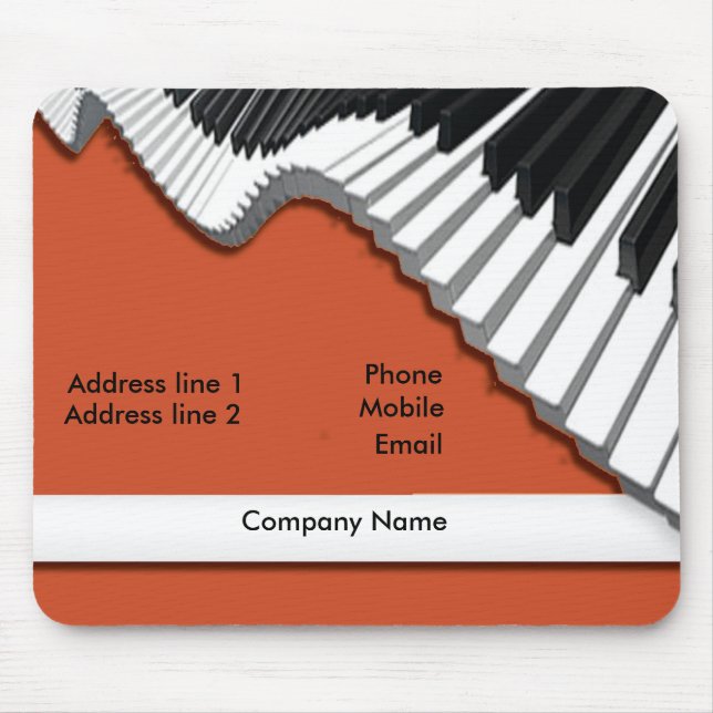 piano2 mouse mat (Front)