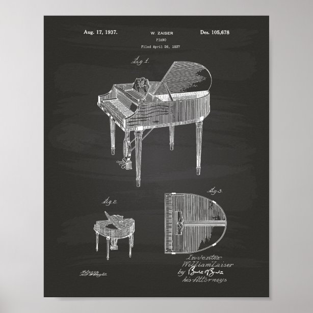 Piano Posters &amp; Prints | Zazzle UK