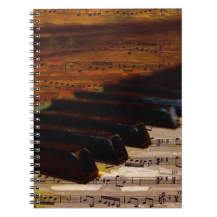 piano-317026 PIANO NOTES SHEET MUSIC SONGWRITER SO Notebook