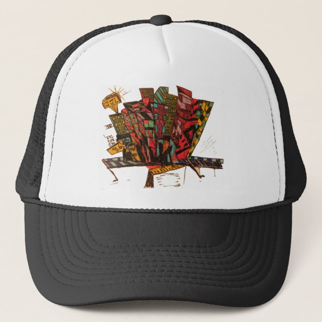 piano 916 ink trucker hat (Front)