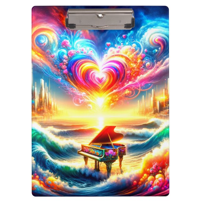 Piano Art Clipboard (Front)