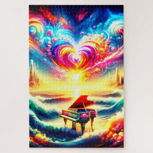 Piano Art Jigsaw Puzzle