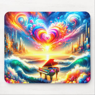 Piano Art Mouse Mat