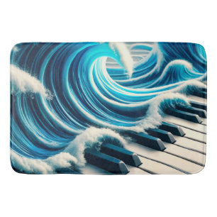 Piano Artwork Bath Mat
