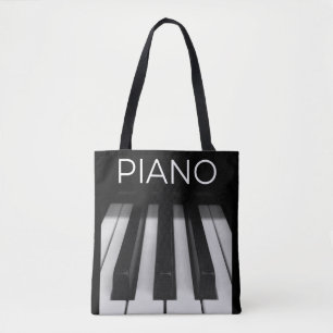 Piano Bag, Piano Keys Tote