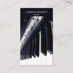 Piano Business Card