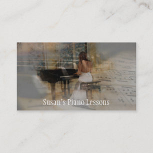 Piano Business Card