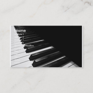 Piano Business Card