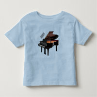 Piano cartoon illustration