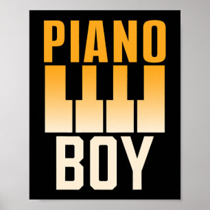 Piano Cats Piano Lover Piano Player Cat Lover Pian Poster