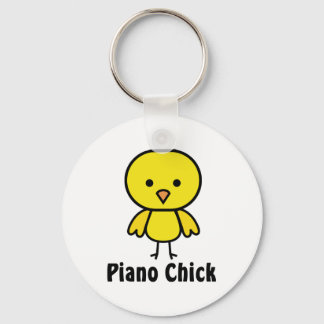 Piano Chick Key Ring