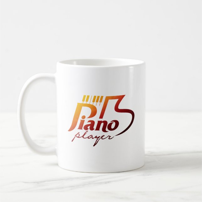 Piano Coffee Mug (Left)