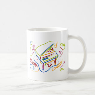PIANO COFFEE MUG