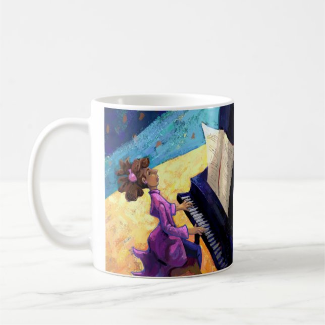 Piano Concert Coffee Mug (Left)