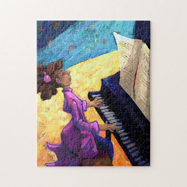 Piano Concert Jigsaw Puzzle (Vertical)